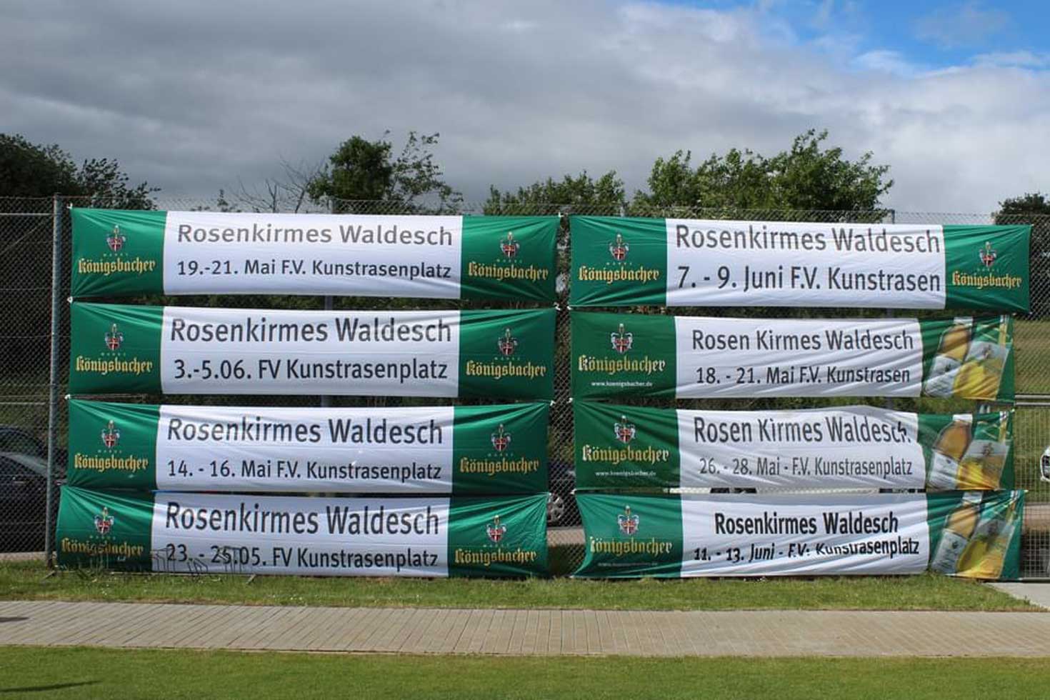 Werbebanner Rosenkirmes